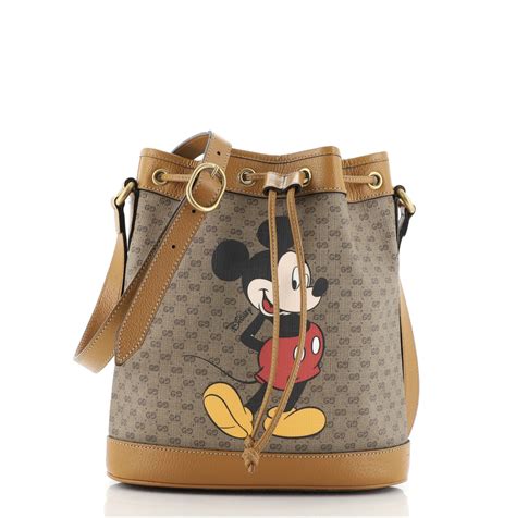 gucci mickey mouse shopping bag|Mickey Mouse wearing Gucci.